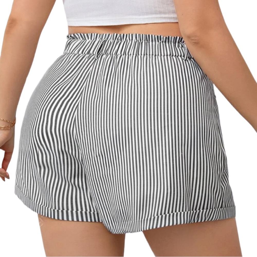 🦓 PLUS Stripe Shorts 🦓 - Picture 2 of 4